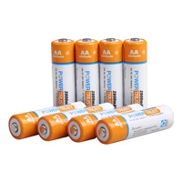powertrust 8 packs 2800mah high capacity aa aaa nimh rechargeable batteries for calculator mp3 player electric toys