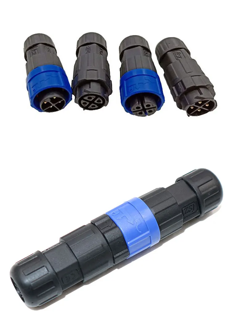 1PC M16 waterproof cable connector IP68 aviation plug socket 2pin3pin4pin5pin6pin7pin8pin9pin10pin11pin12pin quickly connected