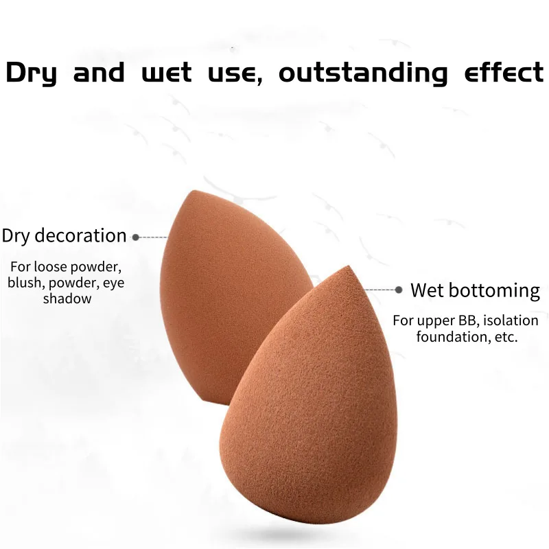 3 шт. спонж для макияжа пудры держатель мытья набор спонжей смешивания крем лица