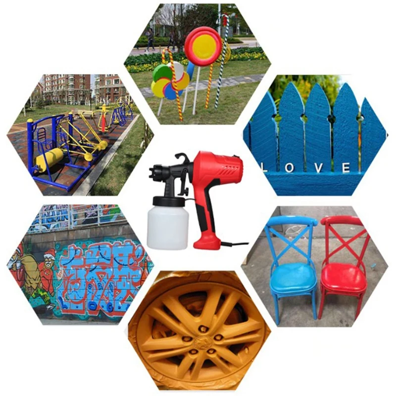 220 В Электрический Краскораспылитель инструмент безвоздушные краски компрессор