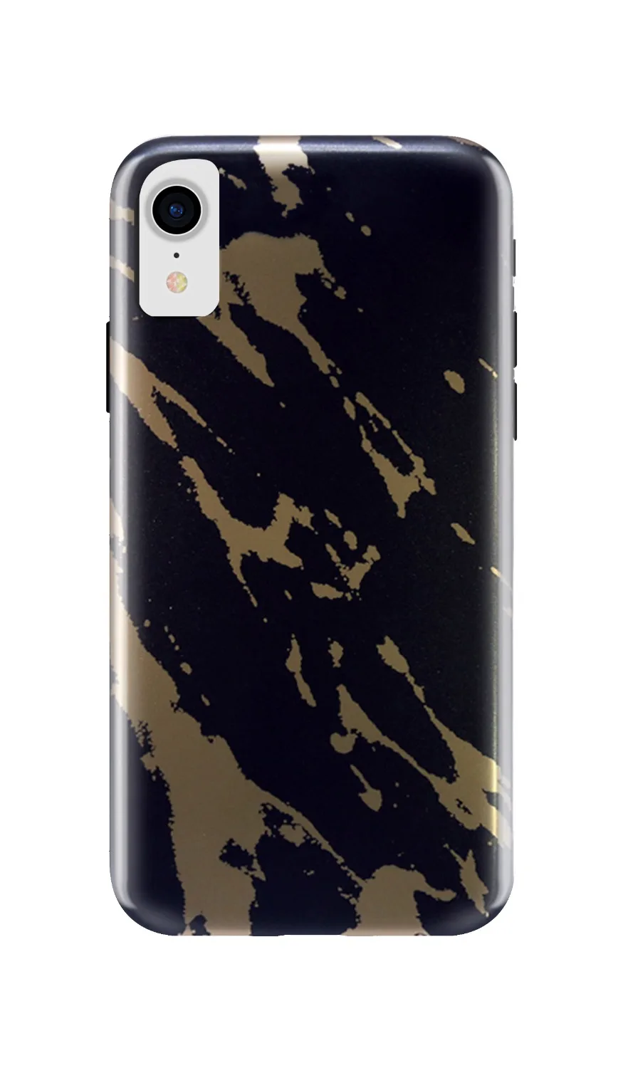 Полная защита Мягкий ТПУ HOLO хром мраморный чехол для iPhone XS XR Max задняя крышка |