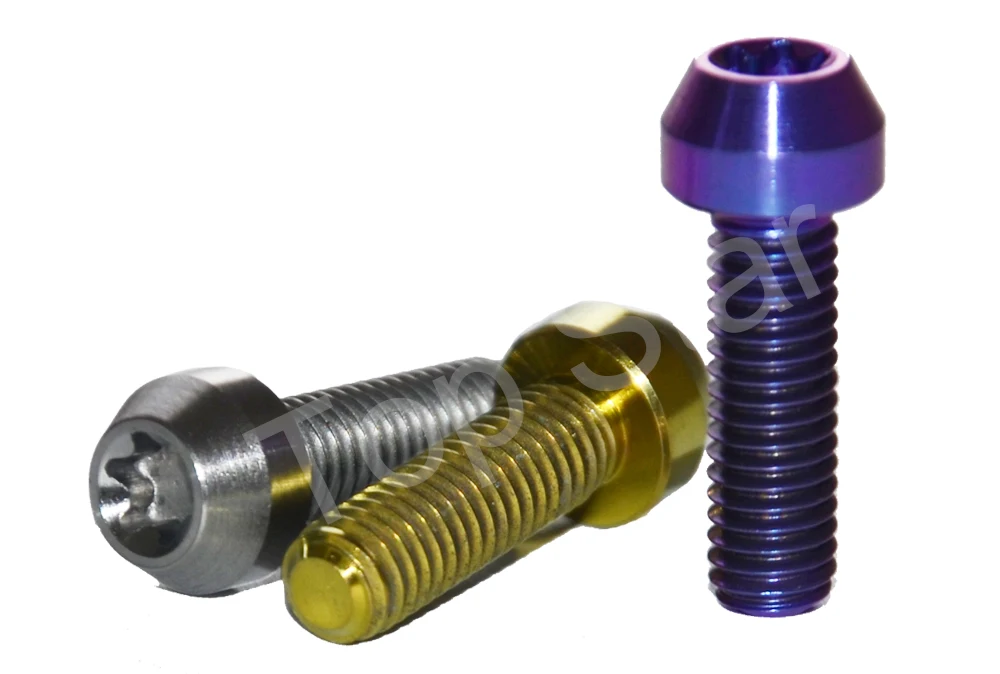 6 шт. M6 x 20 Grade5 титановые болты для гоночного мотоцикла|titanium bolts|bolts titaniumtitanium m6 bolt |