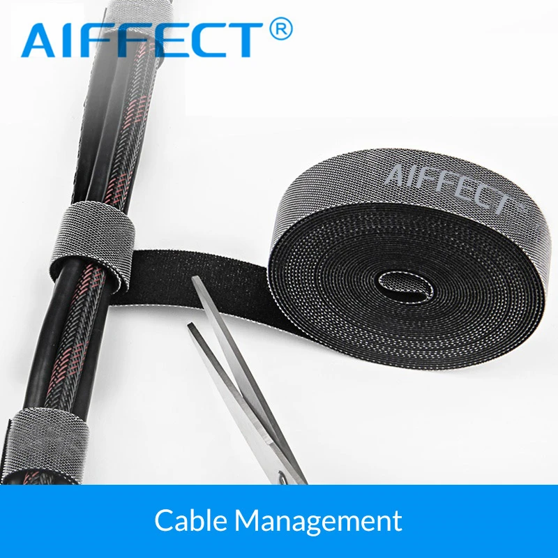 AIFEECT 5 шт. нейлоновый сматыватель кабеля Кабельный органайзер кабельный провод управление проволокой протектор стяжки обернутый шнур линия многоразового сматывания проводов