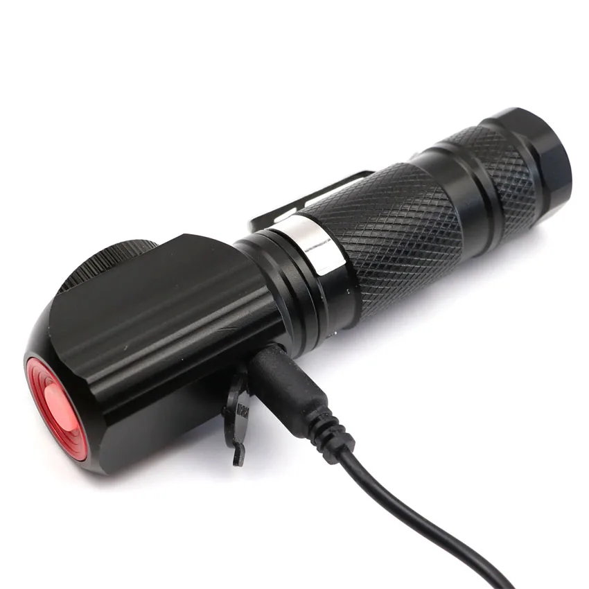 Светодиодный налобный фонарь Cree T6 с зумом 18650 USB флэш светильник Кемпинговый