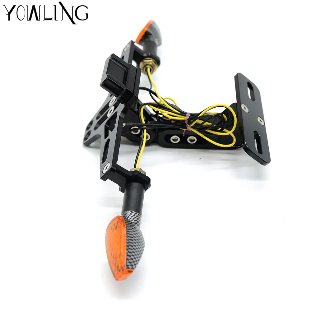 

Universal For YAMAHA YZF-R1 R1 YZFR3 R6 FZ1 FZ6 FZ8 XJ6 Motorcycle Tail Tidy Fender Eliminator Registration License Plate Holder