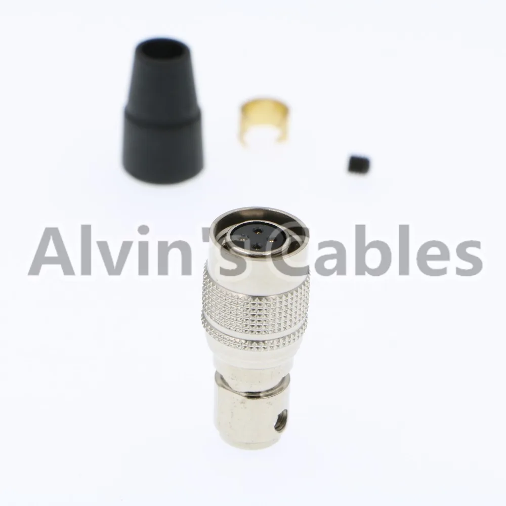 HIROSE HR10A 7P 4S 4 контактный разъем питания совместимый для CCD камер (Бесплатная доставка)|4 pin female|4 female connectorconnector