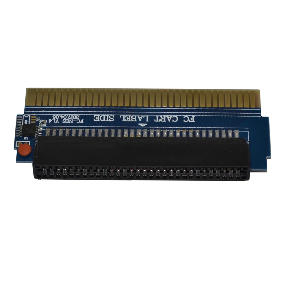 10 шт. синий 60 Pin до 72 игровой картридж конвертер PCBA для Nintendo FC NES карты адаптер|pin