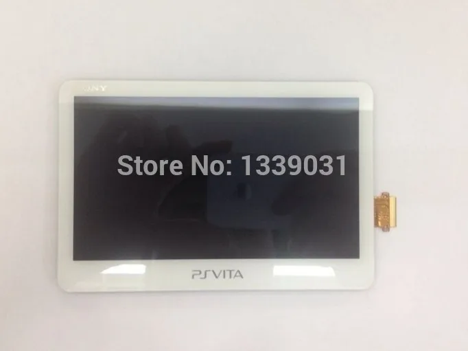 Бесплатная доставка оригинальный белый ЖК-дисплей ЖК-экран для psv ita ps vita PSV 2000 100%