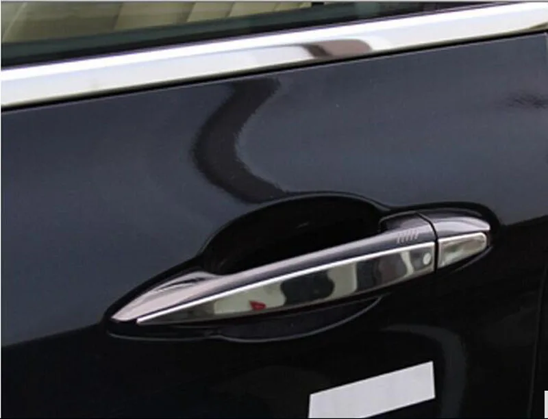 

for Bmw X6 X5 X1 2 Series Automobile 2015 2016 Abs Chrome Door Handle Cover Car Styling Stickers Accessories 8pcs