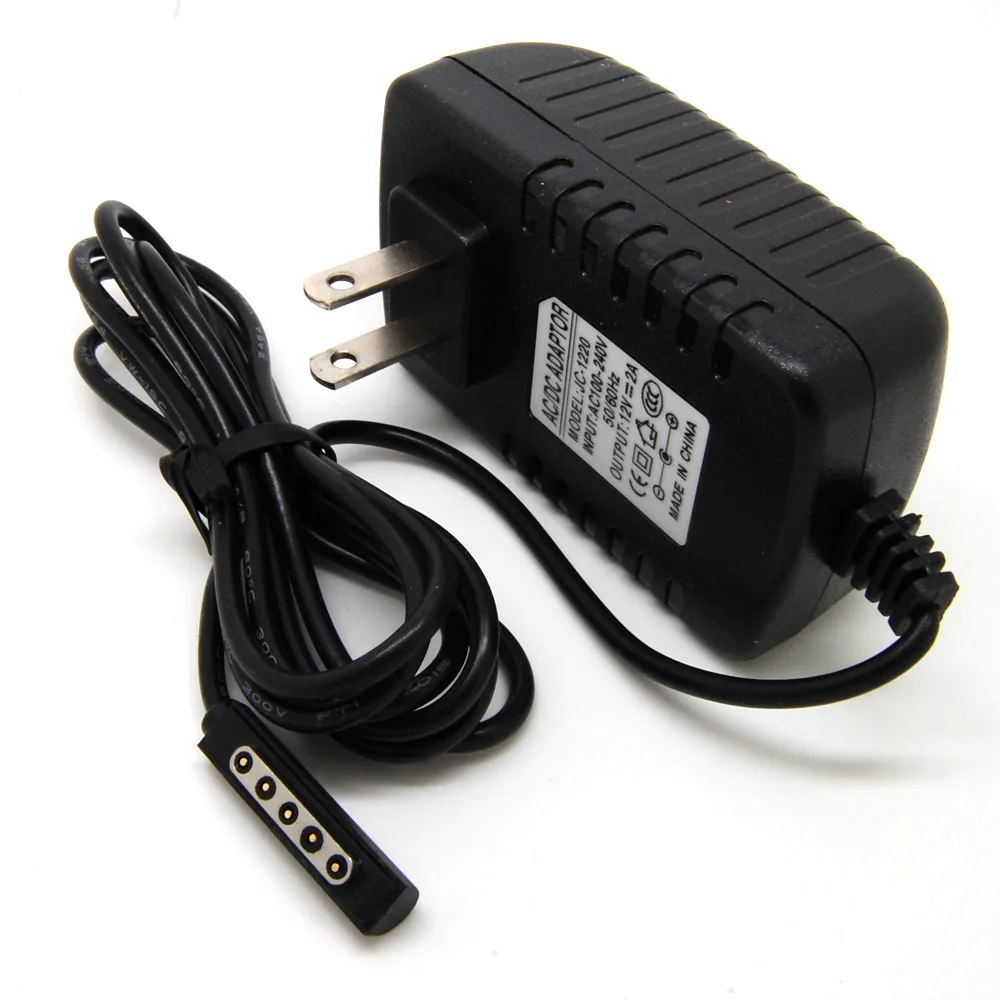 

US AC Wall Travel Home Charger Adapter for Microsoft Surface Windows RT Tablet