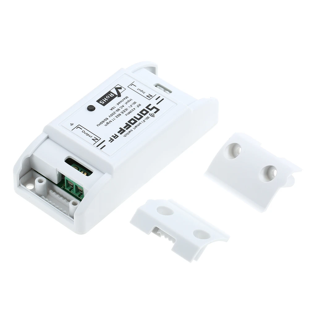Умный RF Wifi переключатель RF 433 МГц 10A/2200 Вт беспроводной переключатель 86 Тип вкл/выкл переключатель панель 433 МГц RF WiFi Пульт дистанционного управления Передатчик