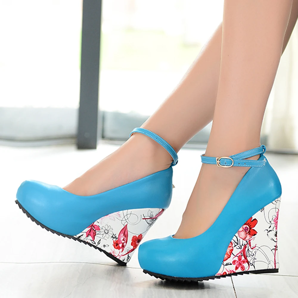 Туфли-лодочки женские на платформе и высоком каблуке Размеры 33-43 | Обувь