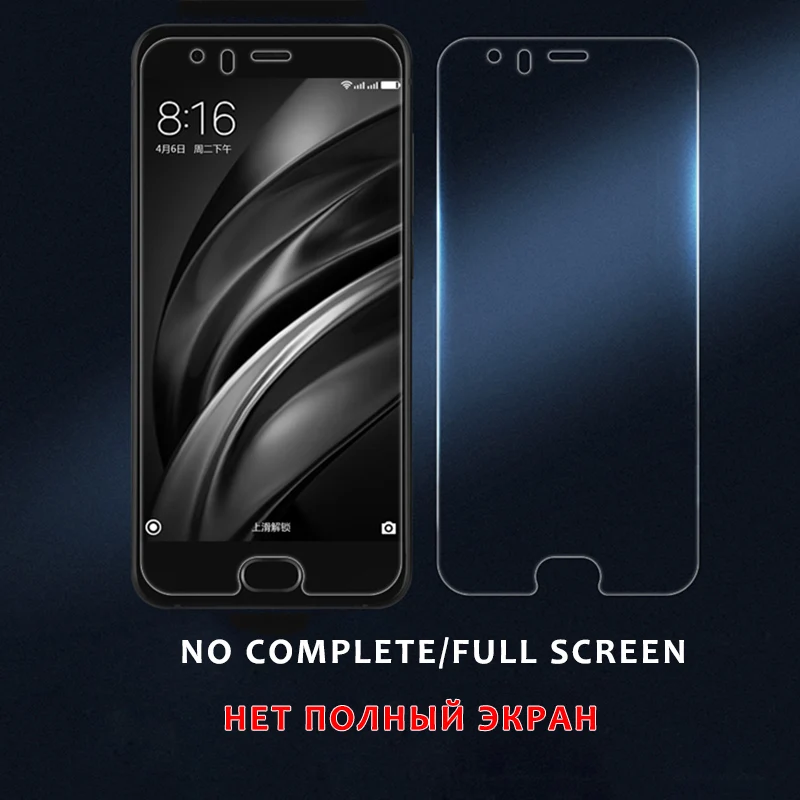 10 шт. 9H нет полный экран защитное стекло для ксаоми ксиоми Ксиомиа xiaomi mi6 защита