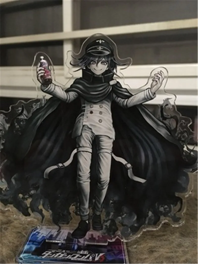 Аниме Danganronpa V3: Killing Harmony Kokichi Oma фигурка на акриловой подставке Подарочная игрушка Хэллоуин мультфильм настольная подставка фигурка Рождество