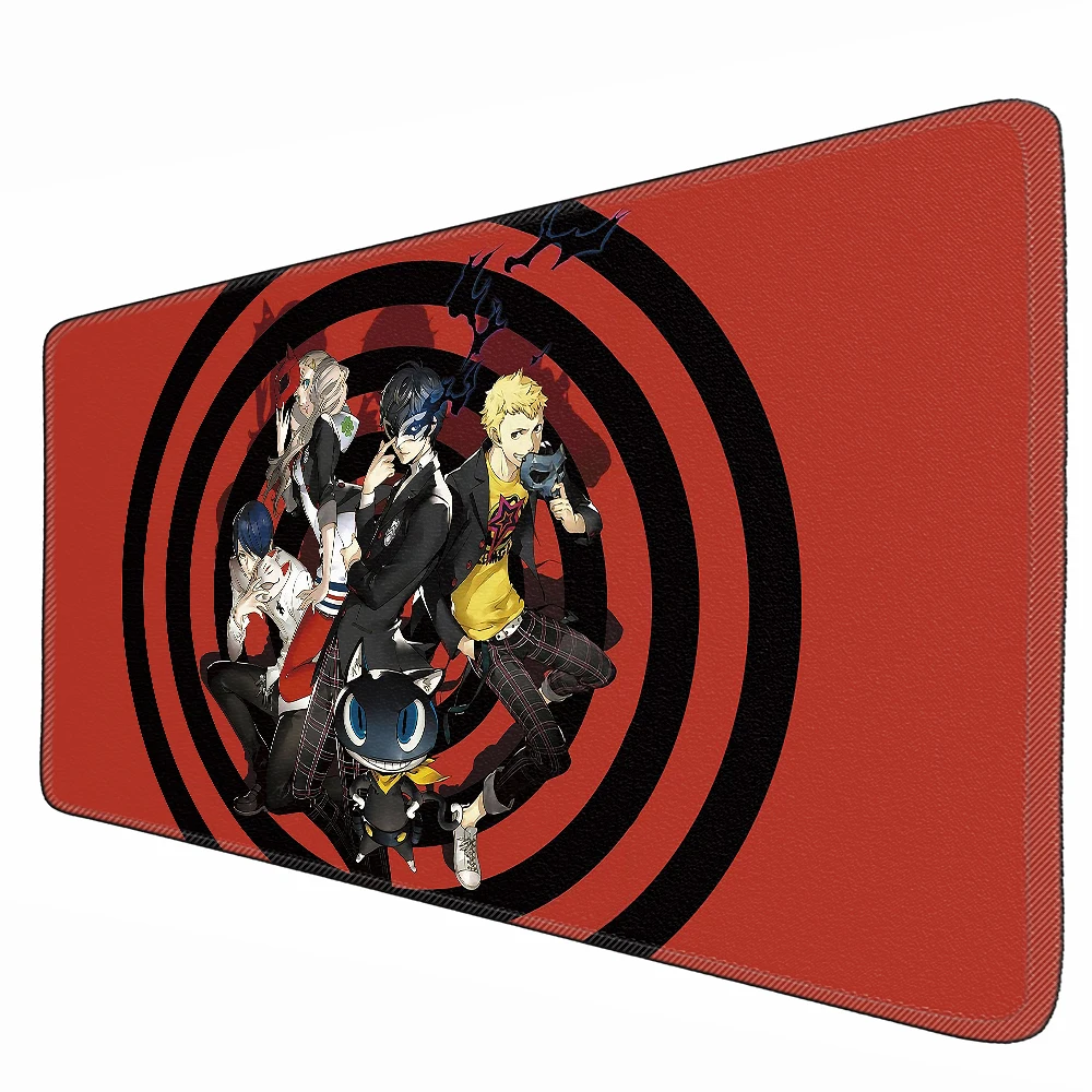 YIMAOC 30*60 cm Large Mouse Pad Gamer Mousepad Rubber Gaming Desk Mat with Locking Edge Persona 5 - Цвет: MP6 30x60cm