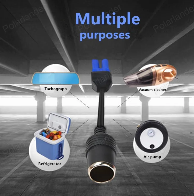 Кабель адаптер Автомобильное jumpstarter 12 В DC EC5 очередь прикуривателя Универсальный