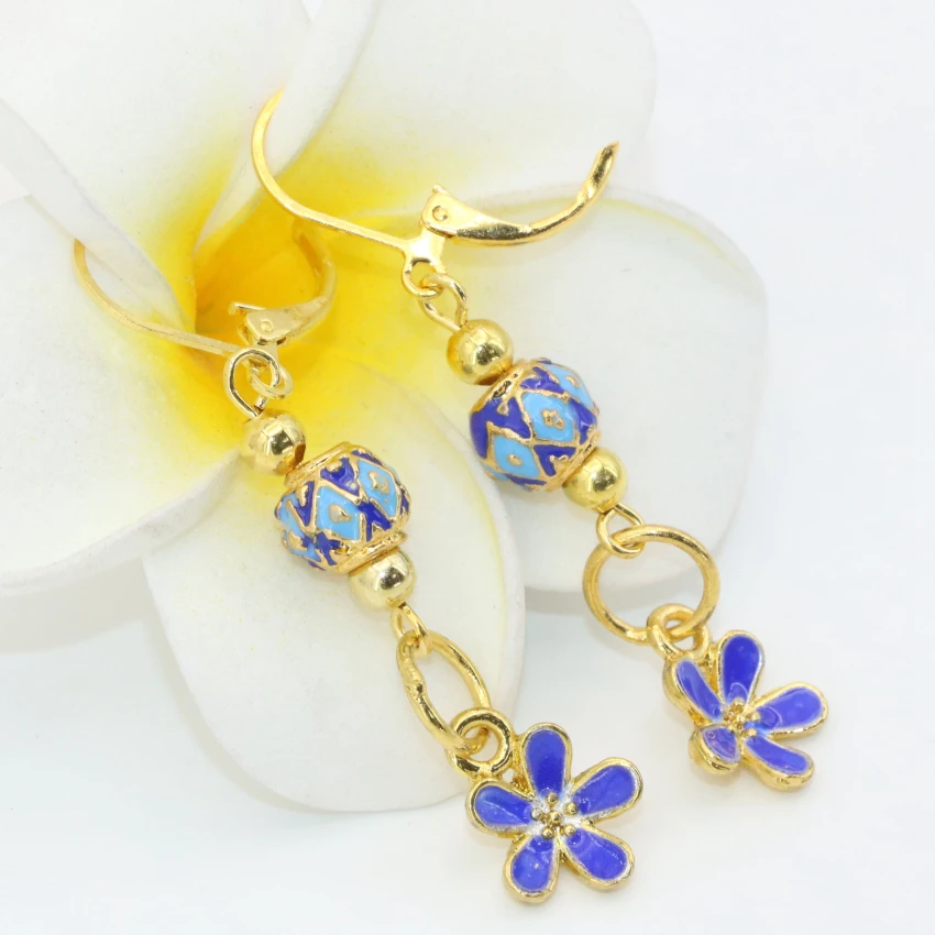 Оптовая цена 12 стилей висячие серьги золотого цвета серьги-подвески для женщин