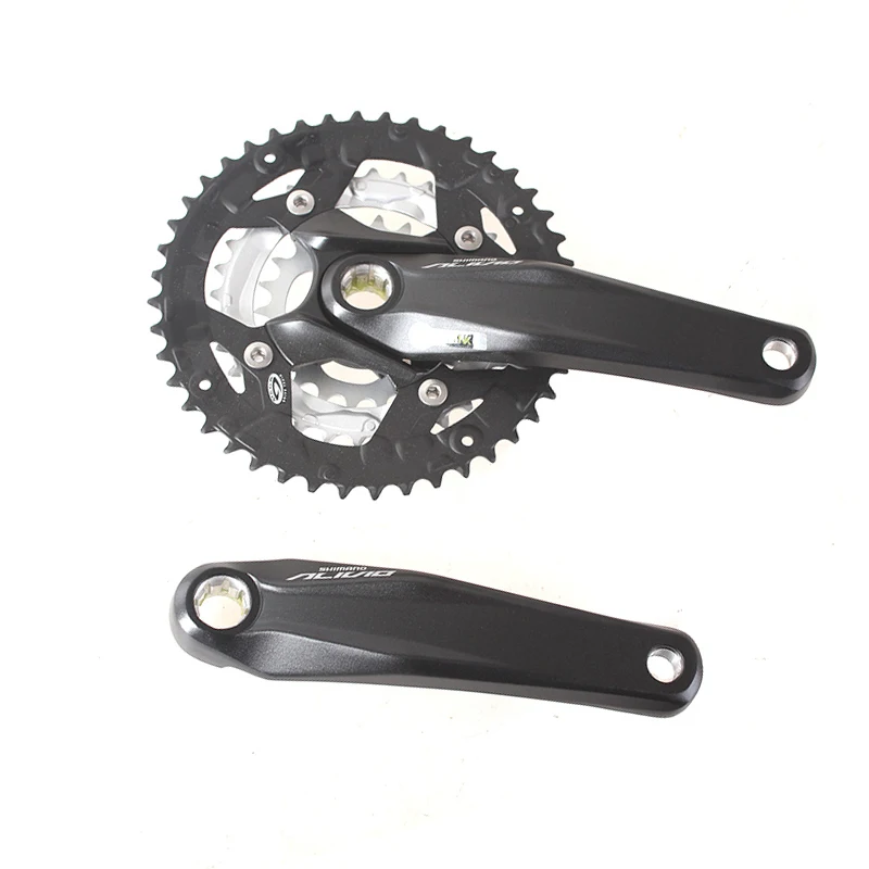 SHIMANO Alivio FC M430 3x9S 27S MTB Ctalink Spline Crankset 170MM 44-32-22T | Спорт и развлечения