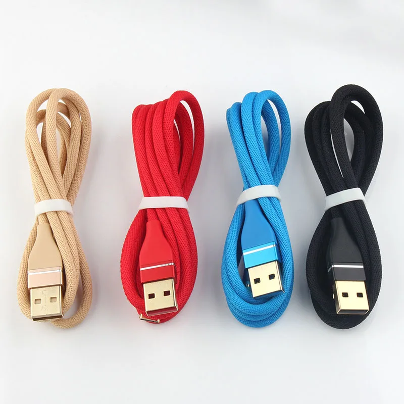 3A Fast Charging Cable for Apple Android Type-c Mobile Phone Data Line Woven Nylon Mini Usb FDC-Z03 | Мобильные телефоны и