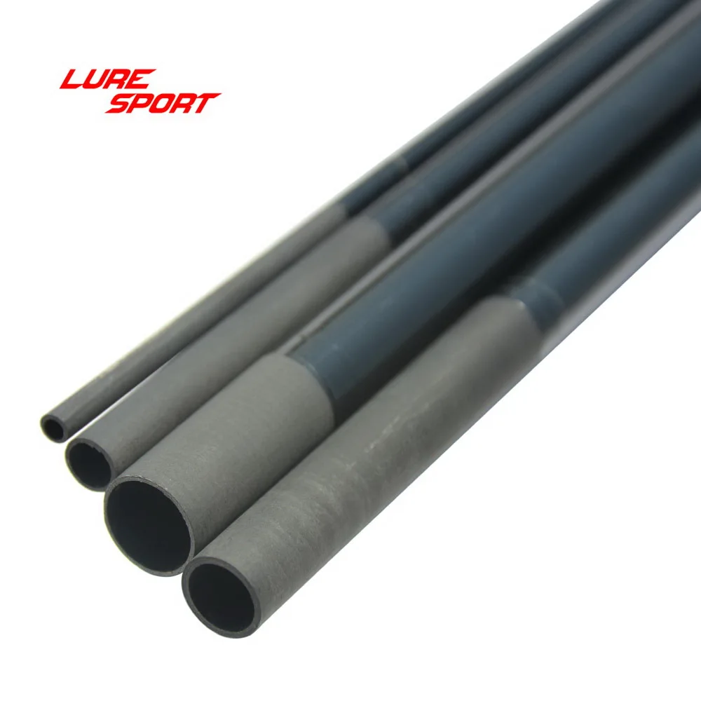 LureSport 2 комплекта 2,7 м дорожная Удочка IM12 карбоновая заготовка 4 секции м силовая Удочка строительный компонент ремонтная Удочка DIY