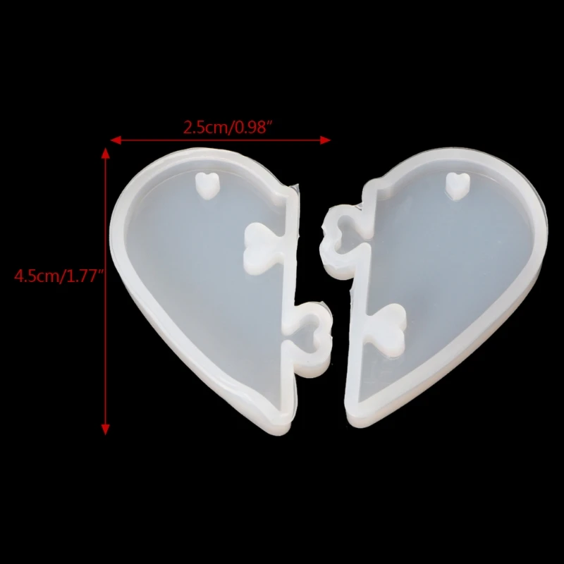 Love locks для влюбленных формочка силиконовой Подвески DIY Форма эпоксидной смолы