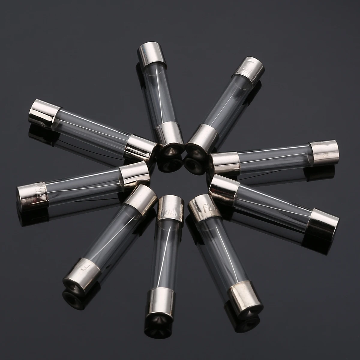 72 шт. быстродействующие предохранители Mayitr прозрачный стеклянный трубчатый