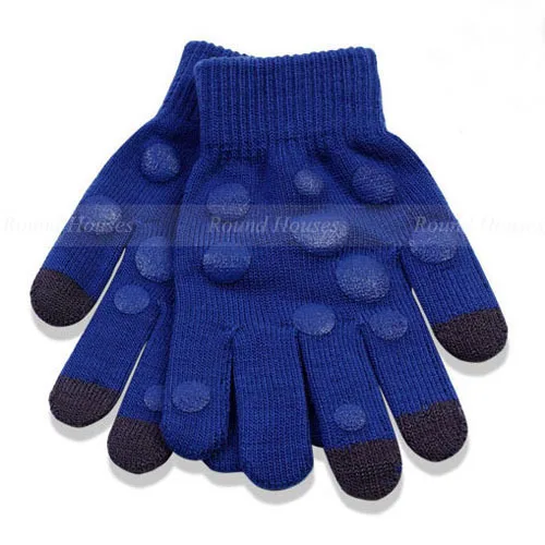 30 пар/лот универсальные смазливая зимние сенсорные перчатки Сотовый телефон