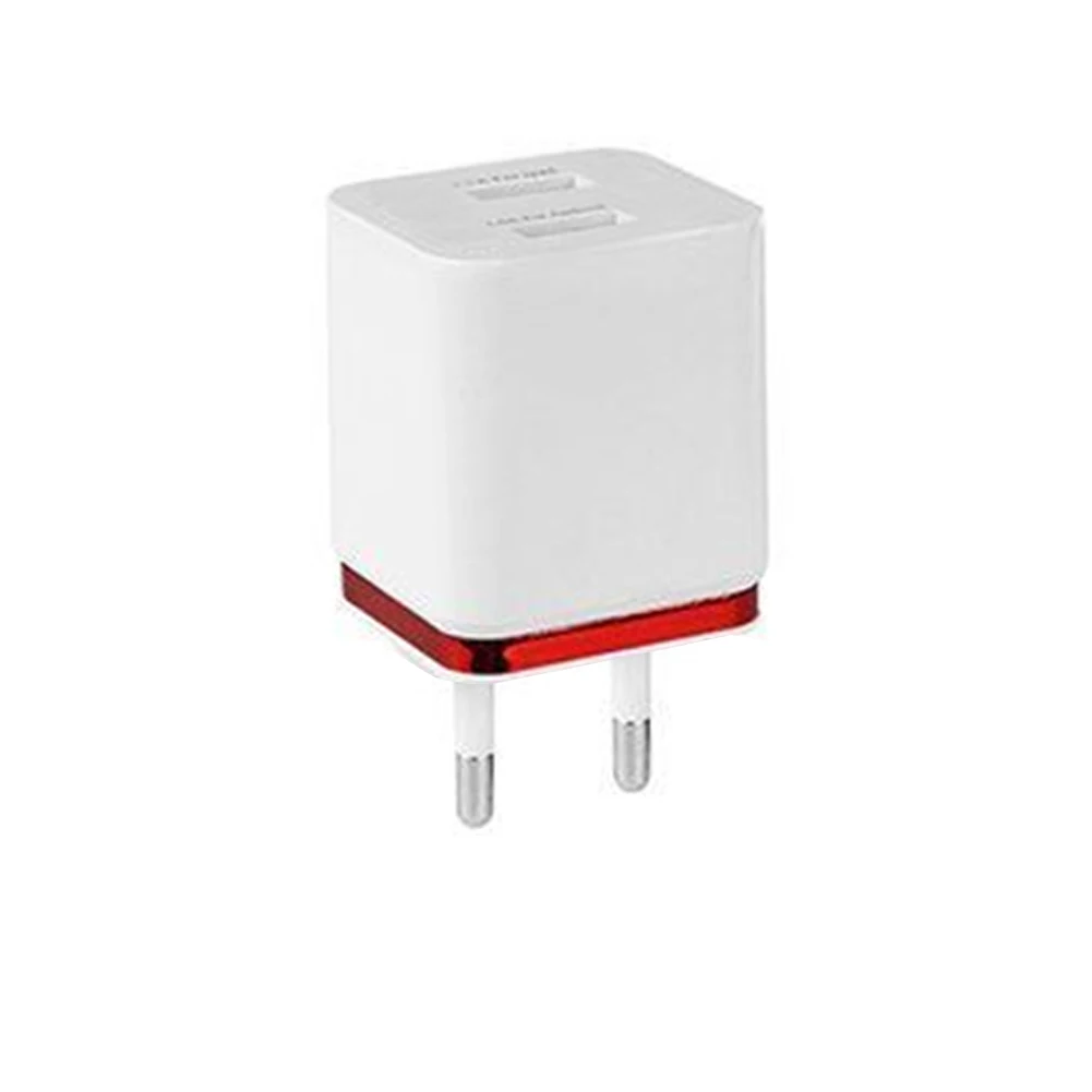 Универсальное настенное зарядное устройство USB 2 адаптер США/ЕС вилка 10 Вт 2.1A