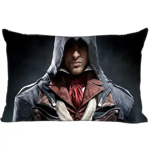 Лучший пользовательский чехол для подушки assassins_creed(1)@ 1 спальня дома прямоугольная Наволочка на молнии(одна сторона)@ 181205-05-01-26 - Цвет: Pillowcase