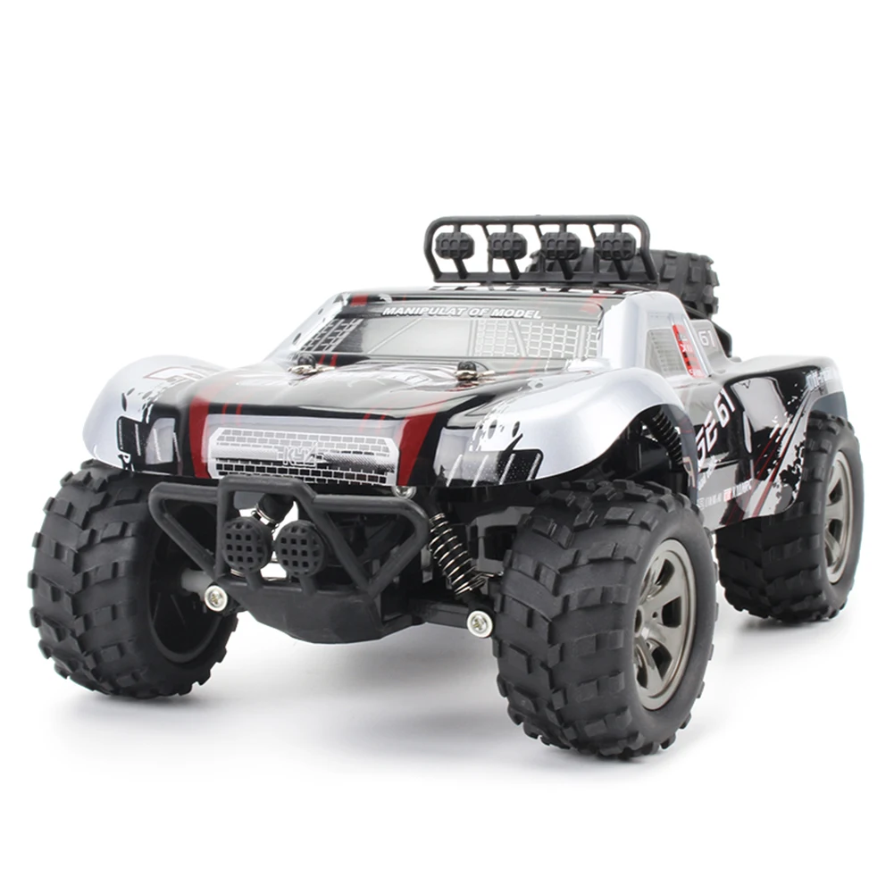 1:18 48 км/ч 2,4 г RC автомобиль игрушки подарок Электрический пульт дистанционного управления скалолазание по бездорожью дети большие шины грузовик высокоскоростные машины модели'
