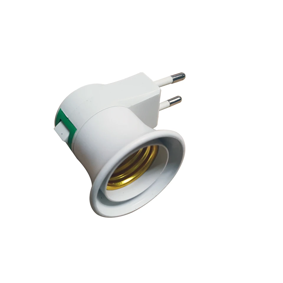 Дешевая основа для лампы E27 светодиодная лампа штепсельная вилка Европейского