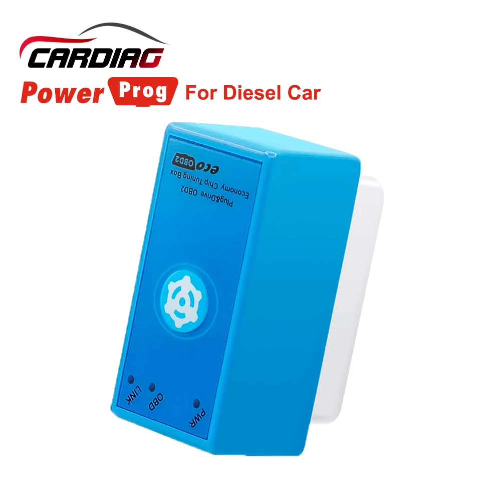 Новый дизайн ECOOBD2 синий для дизельного топлива с функцией сброса автомобильный