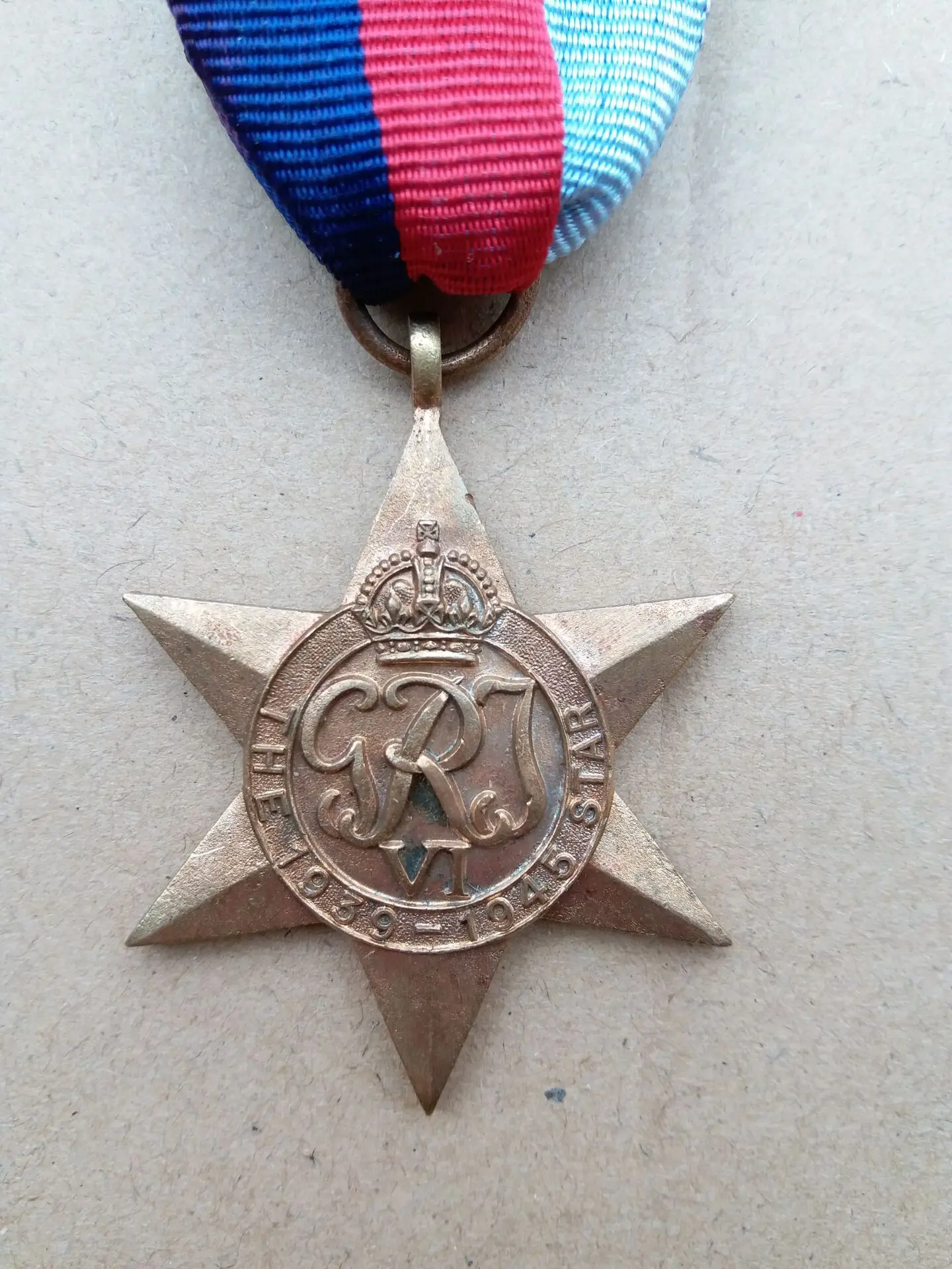 Оригинальный британский 1939 1945 звезда WW2 Медаль Медали Металла Значки уникальный