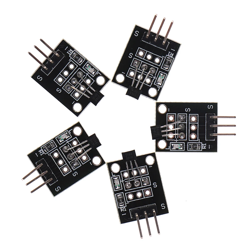 5pcs KY-003 A3144 Standard Hall Magnetic Sensor Module Works For Arduino Boards | Инструменты