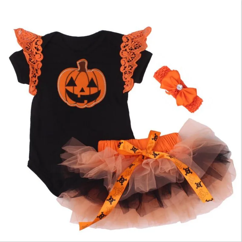 Платье для маленьких девочек комплект одежды из 3 предметов черный хлопковый