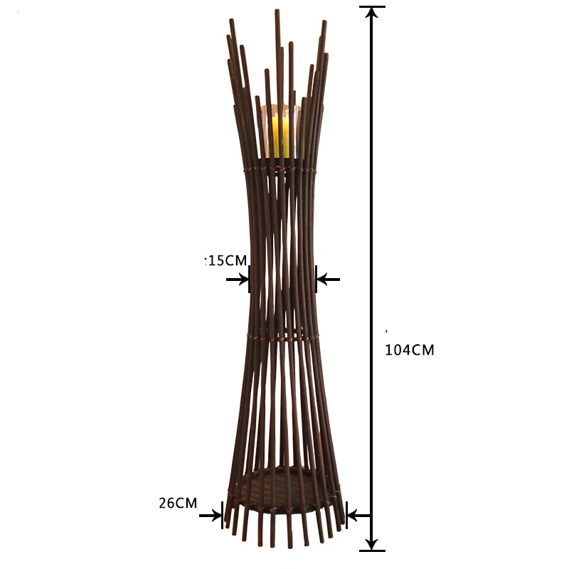 Большая старинная палочка для свечей большая романтическая деревенская