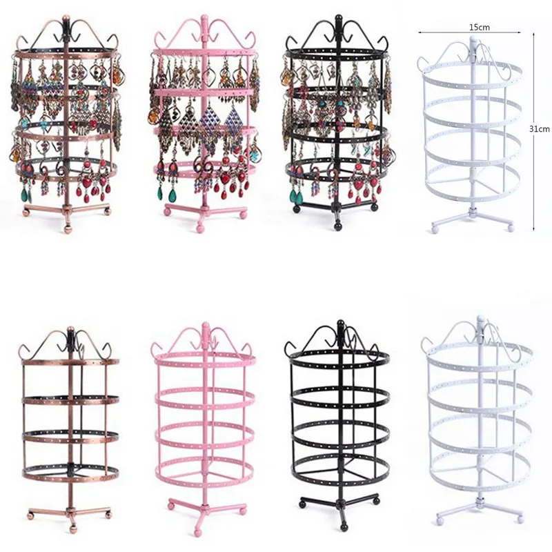 Органайзер для ювелирных изделий 4 уровня 144 отверстий|storage rack|display shelfshelf storage rack |