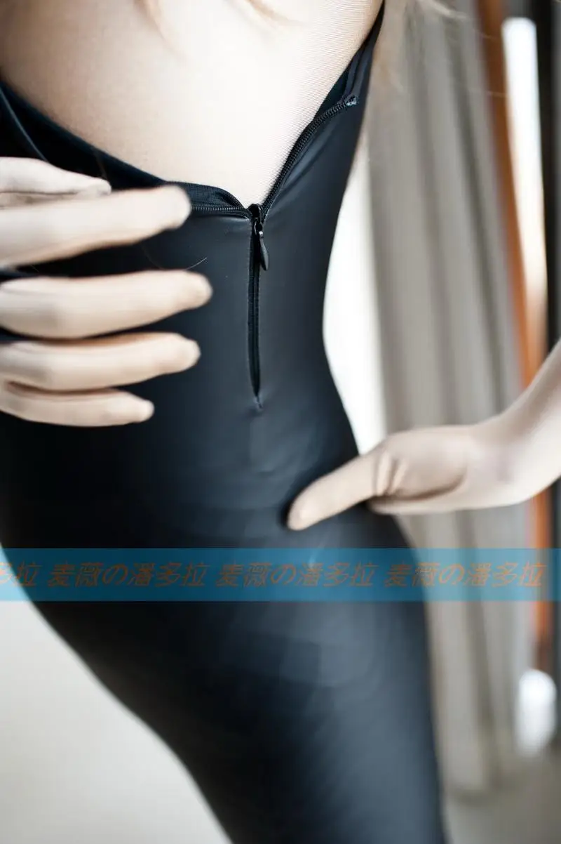 MW106) Mywayfashion Роскошная Настройка импортные блестящие металлические зентай Облегающий комбинезон Фетиш-одежда зентай качественные колготки