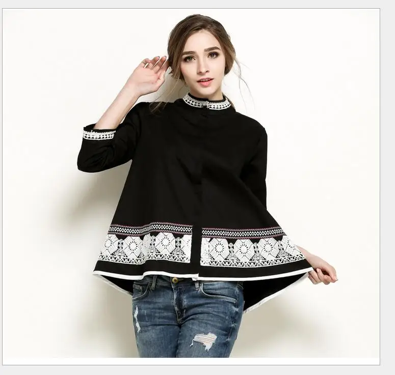 Национальная ветрозащитная рубашка больших размеров | Мать и ребенок