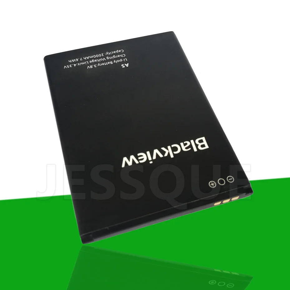 Jessque 2000 мАч Батарея для Blackview A5 Celular Bateria Batterie Batterij Акку Аккумулятор PIL | Мобильные