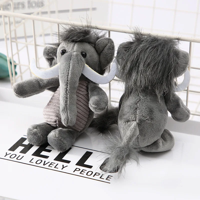 15 см Лев слон плюшевая игрушка чучело животное брелок кукла сумка Подвеска