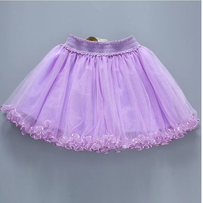 Юбка американка для девочек юбка пачка маленьких пышные розовые фатиновые Юбки