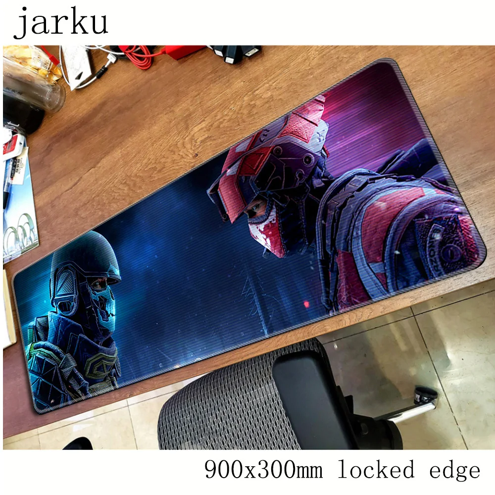 Геймерский коврик для мыши warface 900x300 мм большой игровой ноутбука с узором HD
