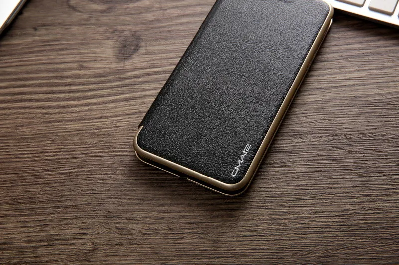 Роскошный чехол с покрытием и рамкой чехол для iPhone X 8 Plus чехол из искусственной кожи с карманом для карты и откидной крышка-держатель для iPhone 6 6 S 7 Plus Coque
