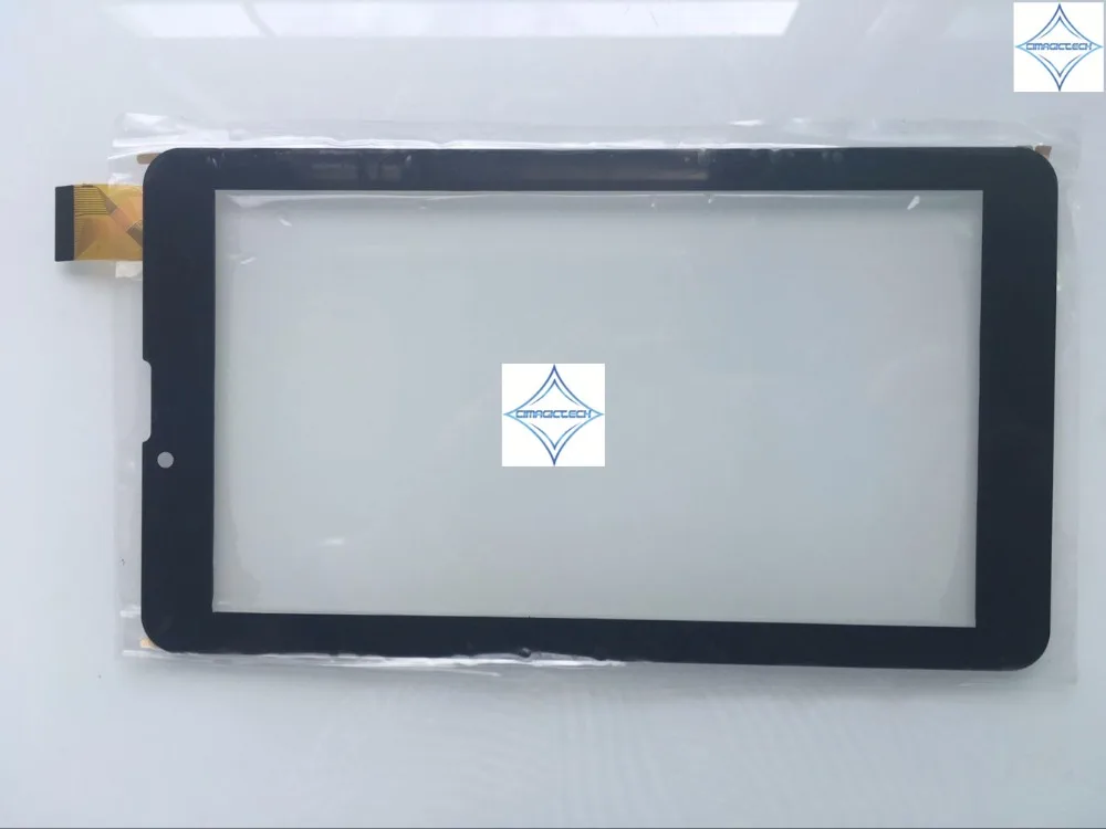 

Новый 7-дюймовый сенсорный экран планшета с цифровым преобразователем, стеклянная панель с объективом ZJ-70128A ZJ 70128A 184*104 мм