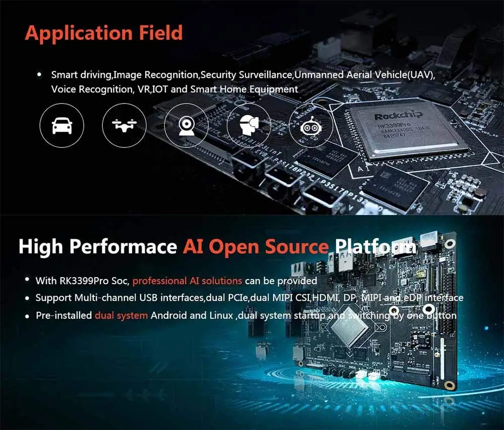 ShenzhenMaker магазин occhip Toybrick RK3399PRO доска