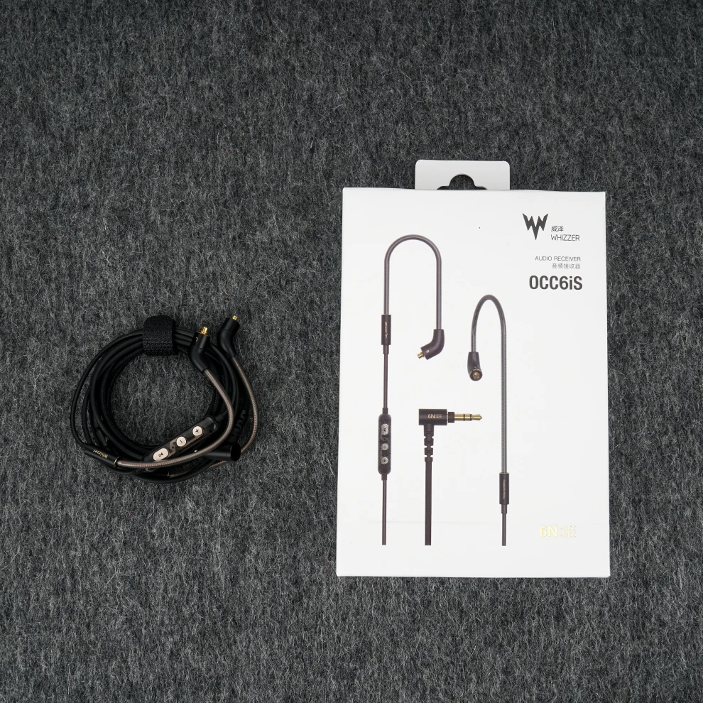Whizzer MMCX кабель обновления 6N OCC один кристалл медь, предназначенный для A15 Fiio sony с микрофоном Регулятор громкости применяется