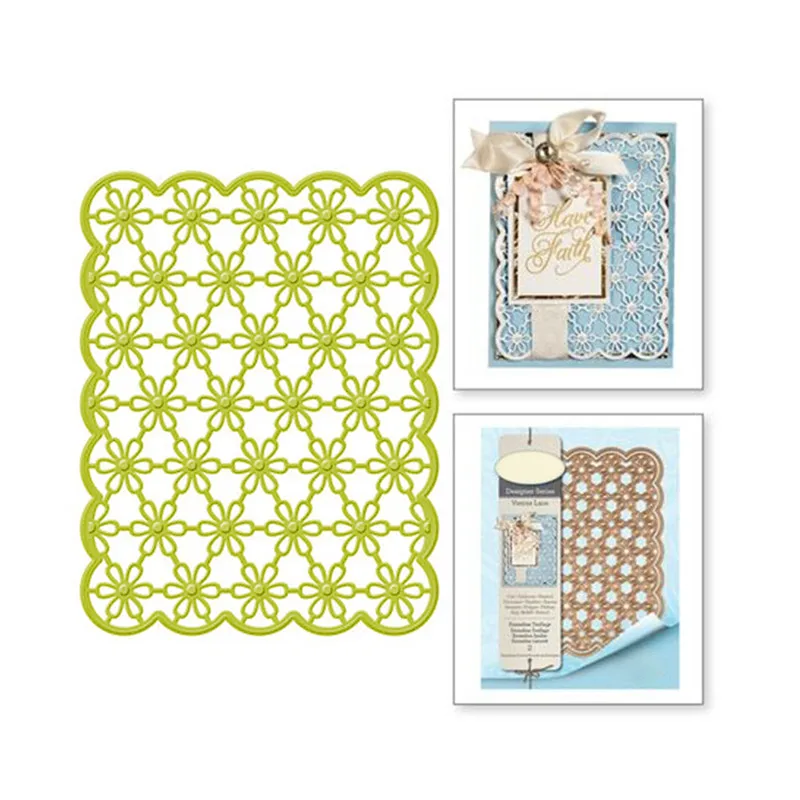InLoveArts призматический задний план резки металла Decor Скрапбукинг марки шаблон DIY
