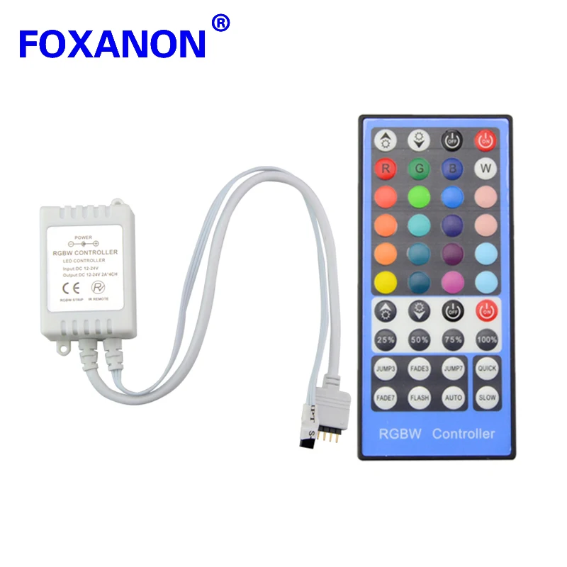 Диммер Foxanon для светодиодной ленты 5050 3528 RGB RGBW 12 - 24 В постоянного тока 2 А * 4 канала