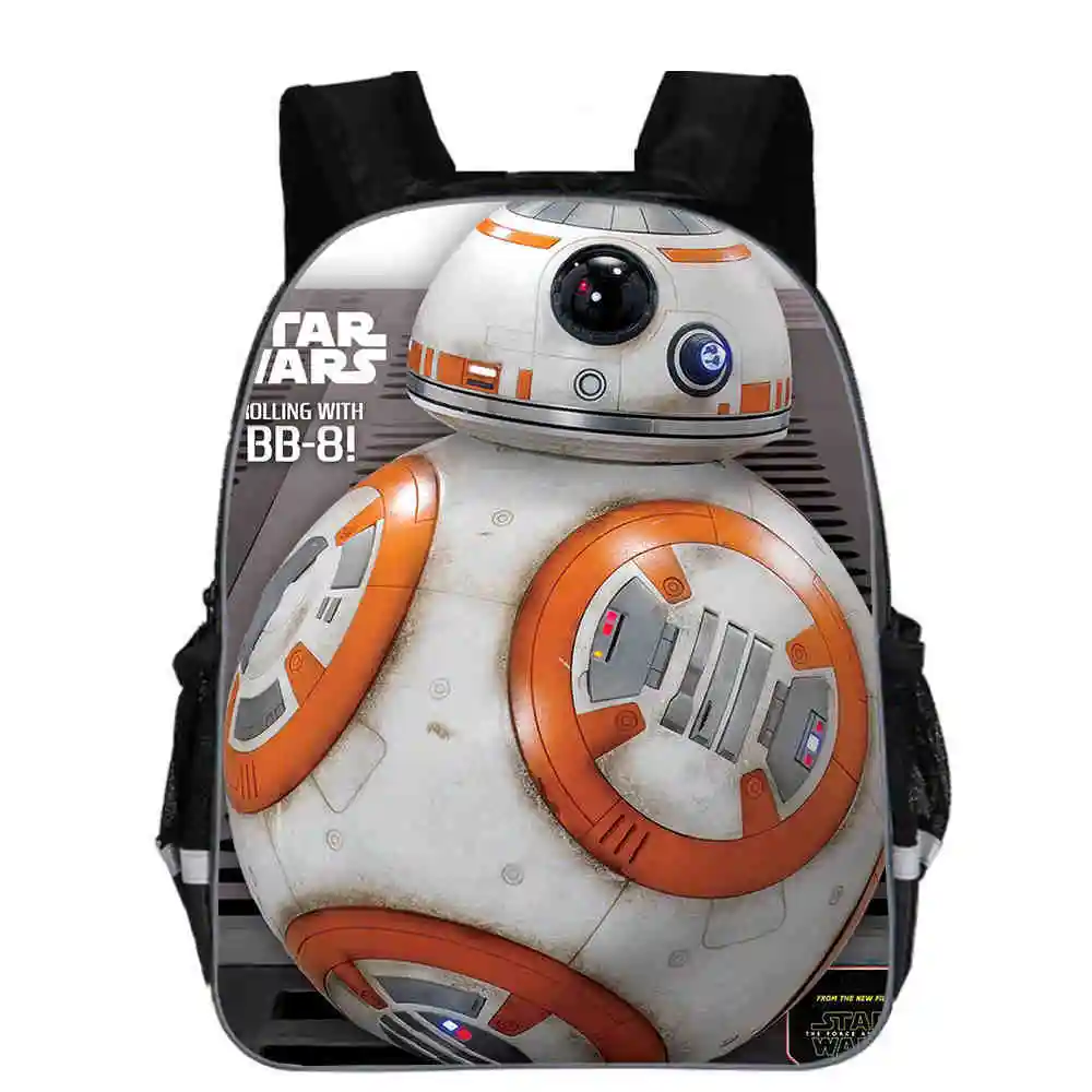 Звездные Войны Рюкзак аниме BB-8 R2 Дарт Вейдер йода джедай повседневные школьные сумки для малышей, мальчиков и девочек подростков Mochila подарочная сумка - Цвет: AB